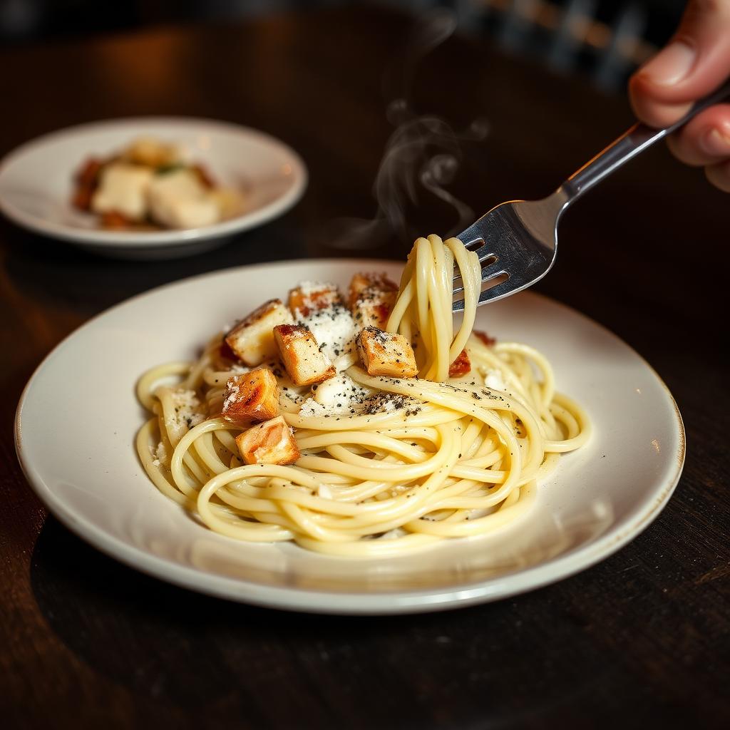 A la Carbonara